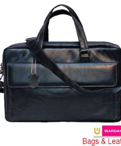 Full grain soft and elegant authentic leather office bag